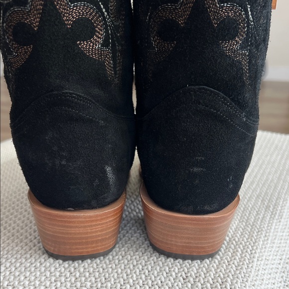 Corral Women's Black and Brown Heeled Boots - Picture 7 of 10